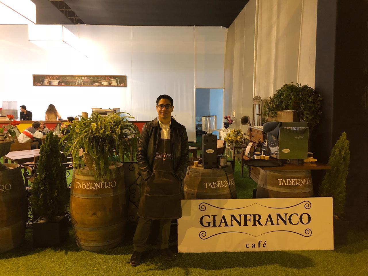 Feria del café — stand y equipamiento