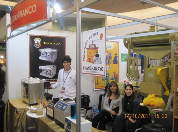 Participación de Giuffra en ExpoCafe Lima 2011